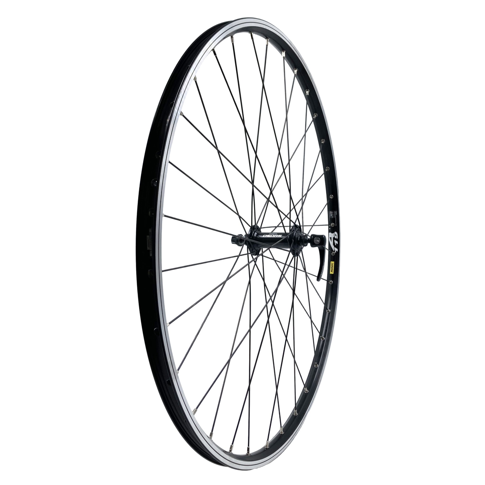 SHIMANO 105＆MAVIC CXP11 ホイールセット 9S 32H Mavic Shimano A119 700c Deore 100mm QR Black Front Wheel | The