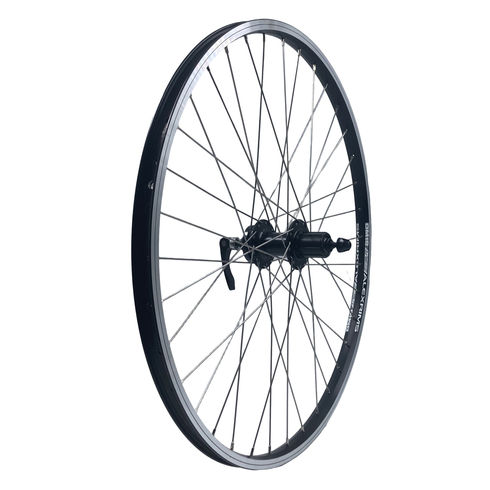 Alex DM18 26-Inch 10x135 QR REAR HG Cassette Disc Rear Black