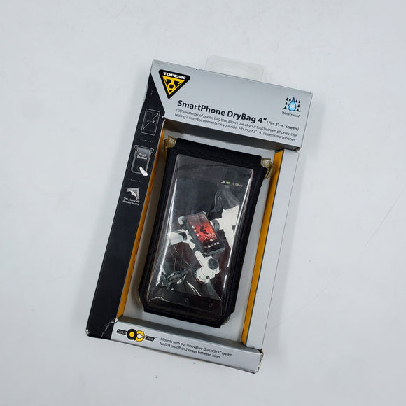 Open Box Topeak Fixer F55 Ridecase Band Clamp Mount With 4" DryBag