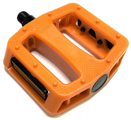 Buy orange Cyclists Choice NW-421 Resin Platform Pedals 9/16"