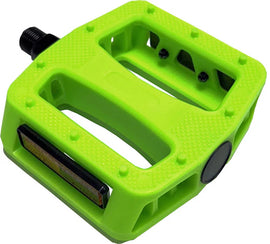 Buy green Cyclists Choice NW-421 Resin Platform Pedals 9/16"