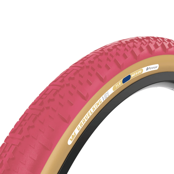Panaracer GravelKing LTD X1 TLR 700c Cranberry Tubeless Tire