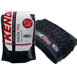 Kenda K1184 Havok Pro 27.5x2.60 DTC Tubeless Ready Folding Tire