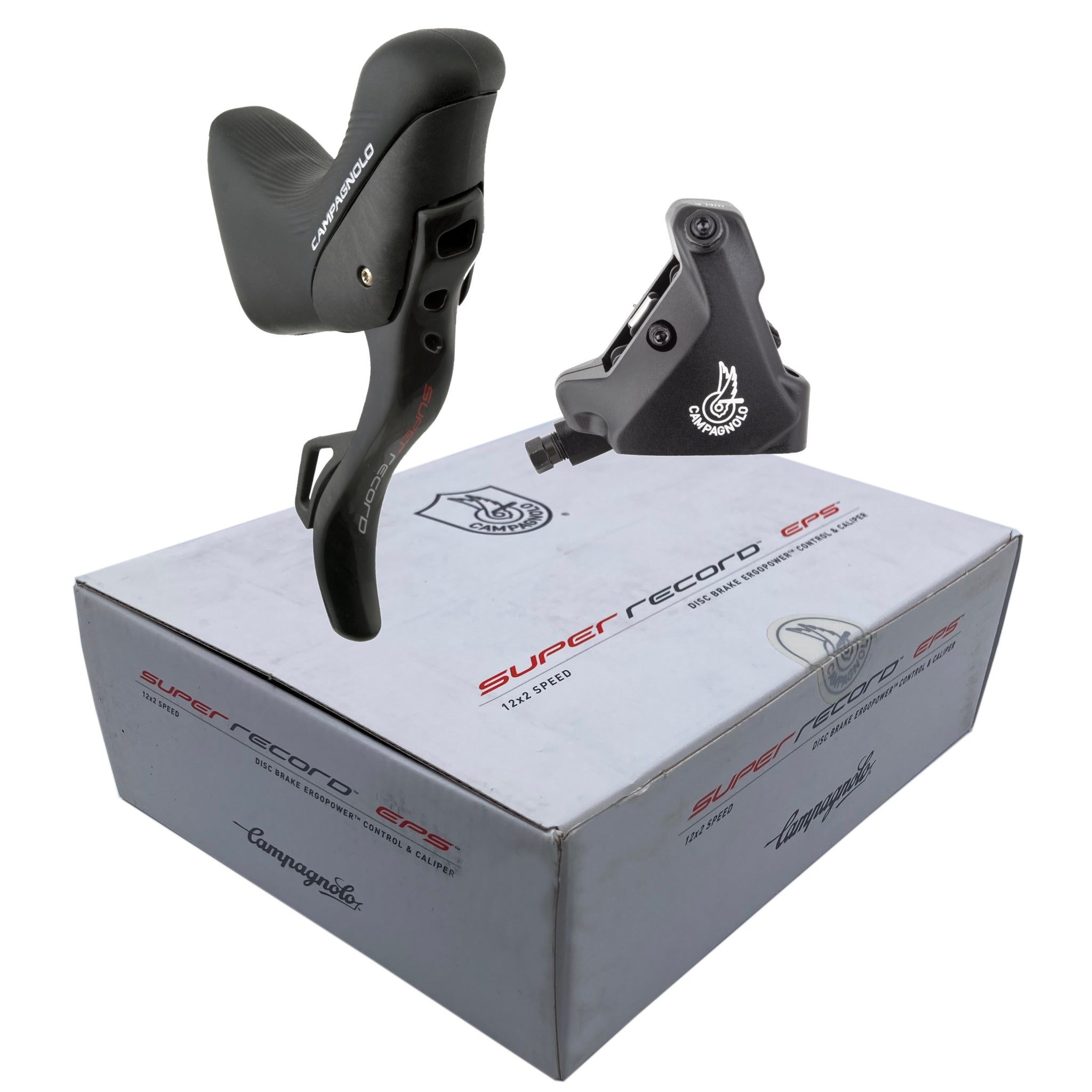 Campagnolo Super Record 12s EPS DB Shifter + Brake Caliper - La Bicicletta Toronto Campagnolo Super Record 12s EPS DB Shifter + Brake Caliper - La Bicicletta Toronto
