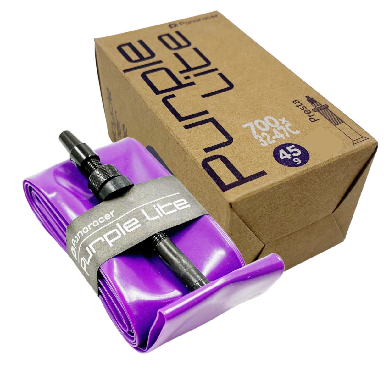 Panaracer Purple Lite TPU Presta Tube 700x32-47 | The Bikesmiths