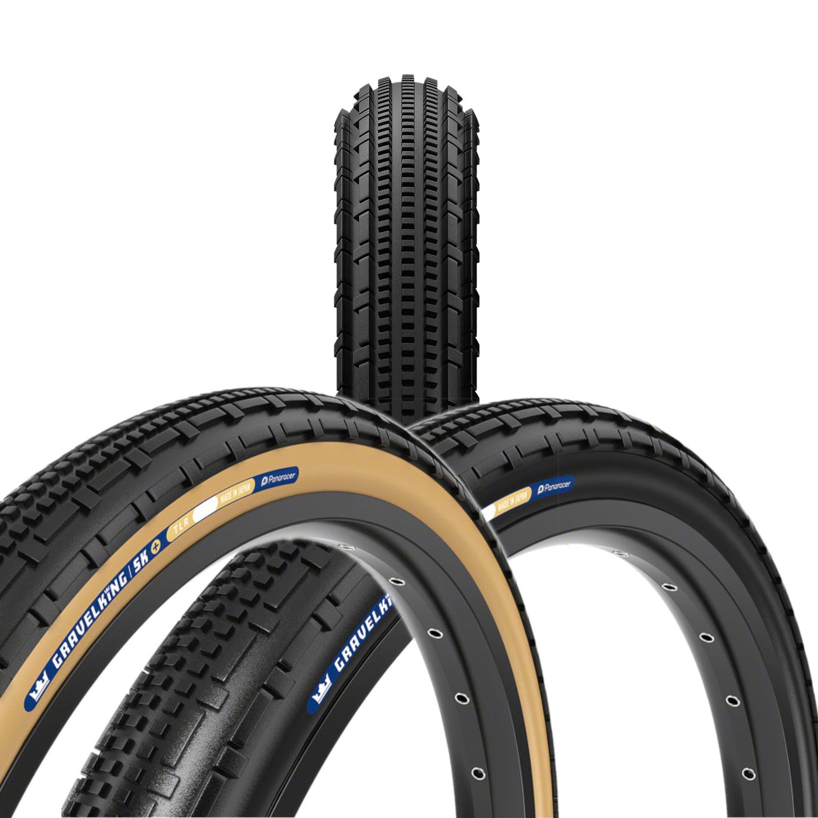 Panaracer GravelKing SK + TLR 27.5x1.90 650b Tubeless Tire | The