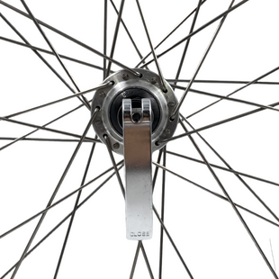 Alex DC19 700c Doublewall Hybrid Silver QR Freewheel Rear Wheel