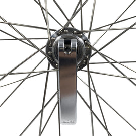 Alex DA22 700c Silver Rear Formula Double Wall QR Cassette type Wheel - 0