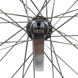 Alex DH19 26-Inch Front 9x100 QR Wheel Silver - 0