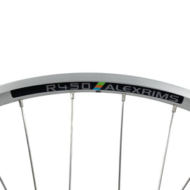 Alex R450 700c KT Rear Track Fixed Gear Freewheel Wheel Silver - 0