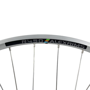 Alex R450 700c KT Rear Track Fixed Gear Freewheel Wheel Silver