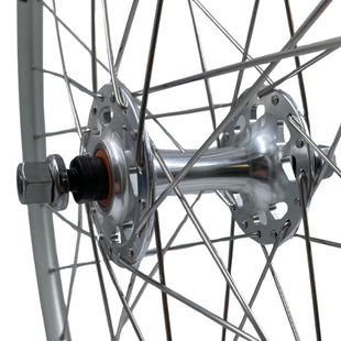 Alex R450 700c KT Front Track Wheel Silver