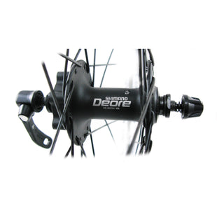Sun Ringle Rhyno Lite 26-inch 9x100 QR Shimano Deore Disc Black Front Wheel