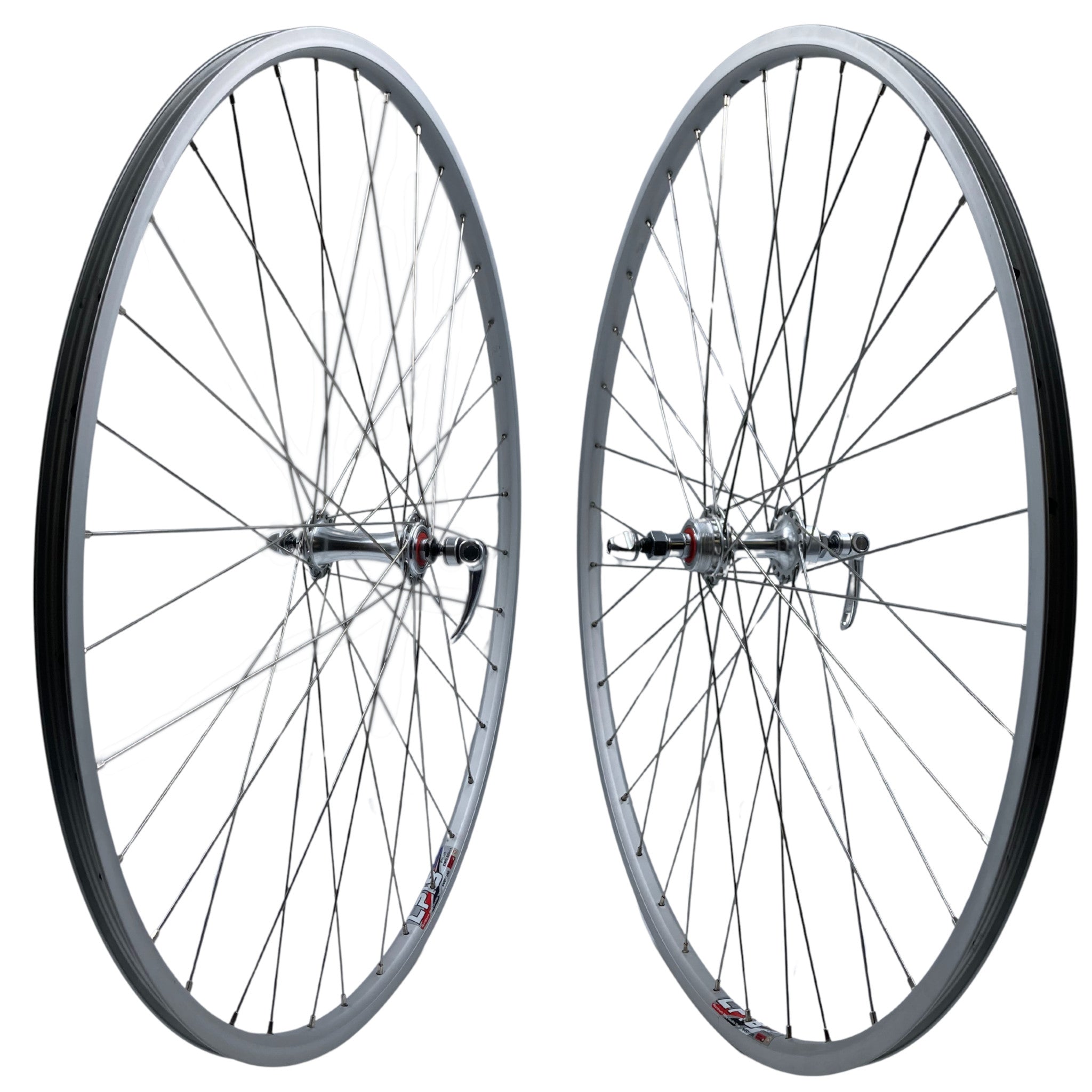 Weinmann LP18 Silver 27-inch 9x100 Front 10x126 Rear QR Sealed