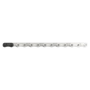 SRAM GX Eagle T-Type Flattop Chain - 12-Speed 126 Links Hollow Pin Includes PowerLock Connector Silver