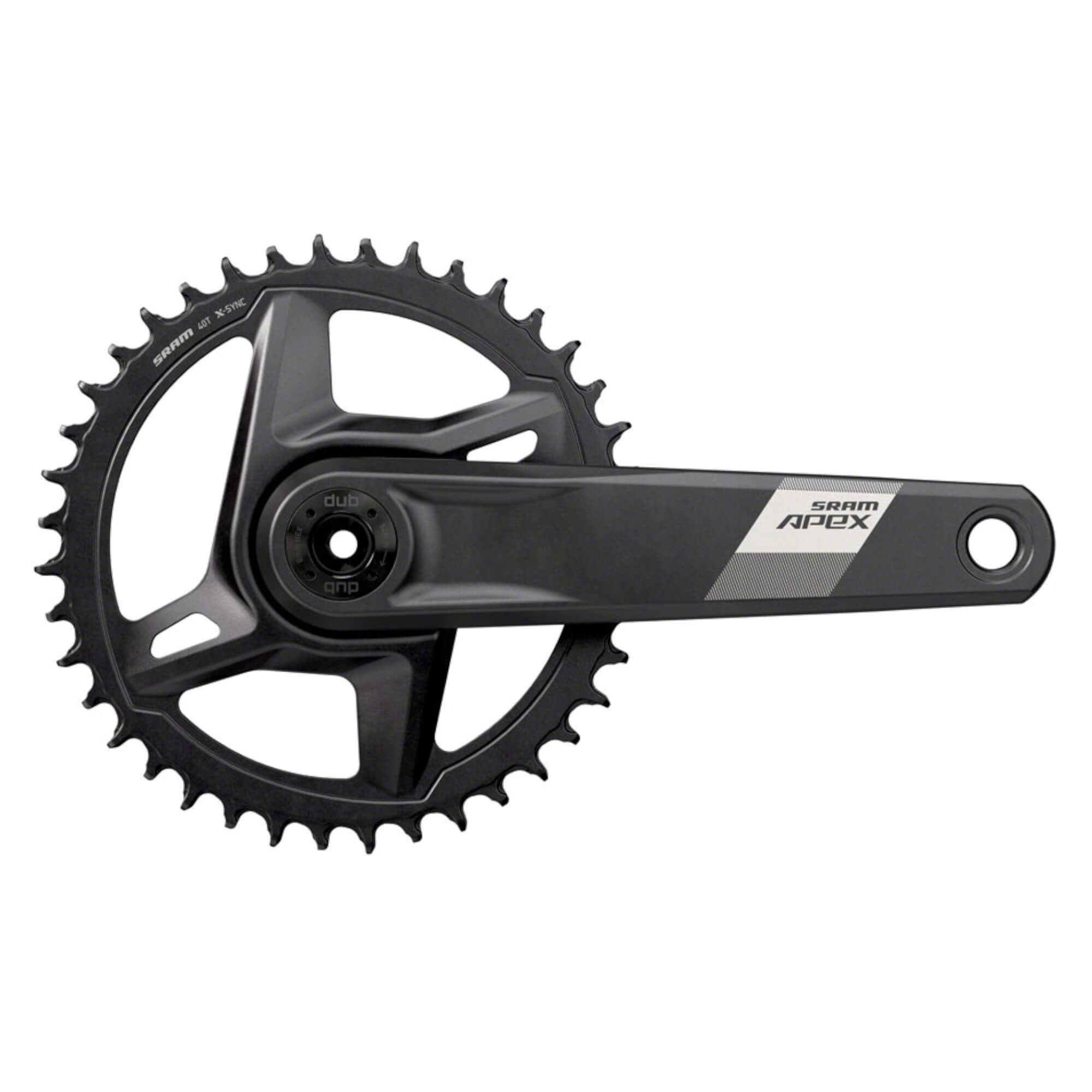 SRAM Apex 1 Wide Crankset - 12-Speed 40t Direct Mount DUB Spindle