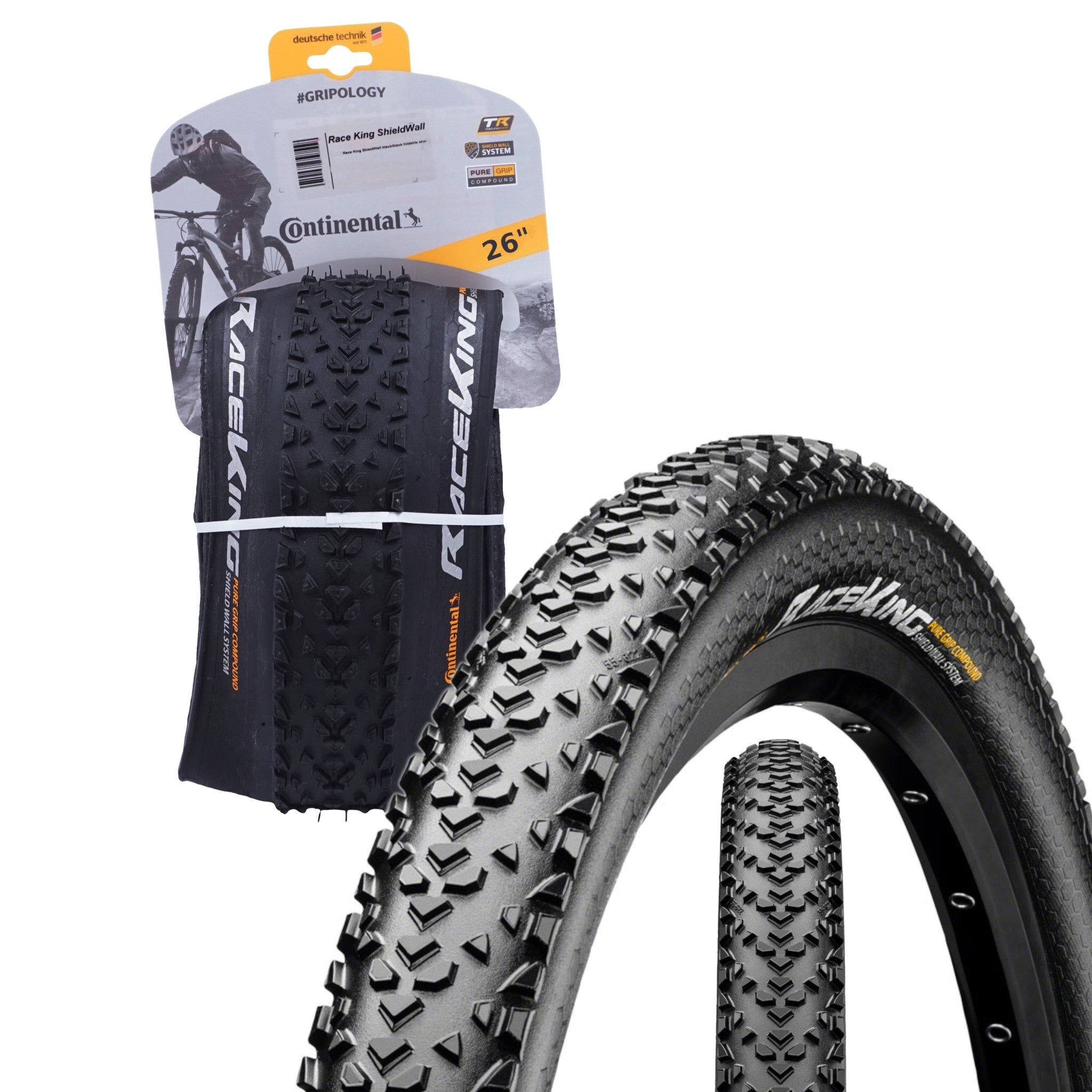 Continental Race King 2.2 Performance Faltreifen – 26x2,2 Zoll (55-559) Für Cross-Country & Marathon Continental Race King 2.2 Performance Faltreifen – 26x2,2 Zoll (55-559) Für Cross-Country & Marathon