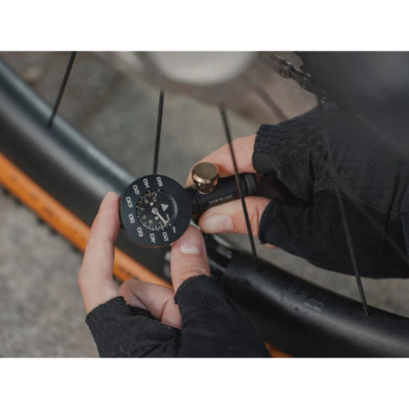 Topeak TAB-G+ Airbooster G+ CO2 Inflator & Pump w/Gauge