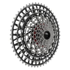 SRAM XX SL Eagle T-Type XS-1299 Cassette - 12-Speed 10-52t For XD Driver Silver/Black - 0