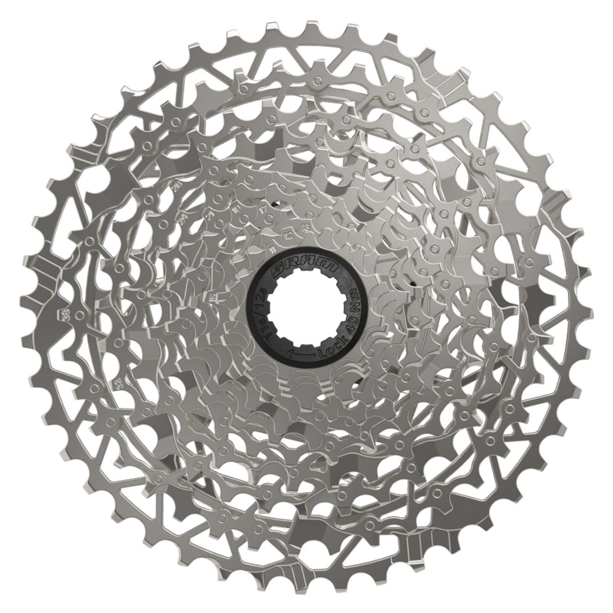 SRAM XPLR PG-1231 Cassette - 12-Speed 11-44t Silver D1 | The