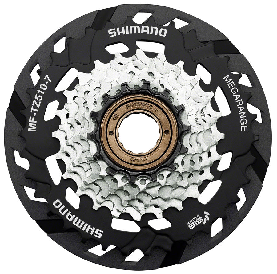 Shimano MF-TZ510-7-CP 7-speed 14-34t Freewheel | The Bikesmiths