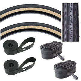 Buy skinwall Kenda K40 26x1-3/8 Bike Tire Tube & Strip Kit ISO 37-590