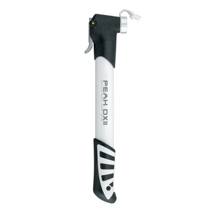 Topeak TPD-3W Peak DX II Mini Pump w/ Smarthead/T-Handle Silver