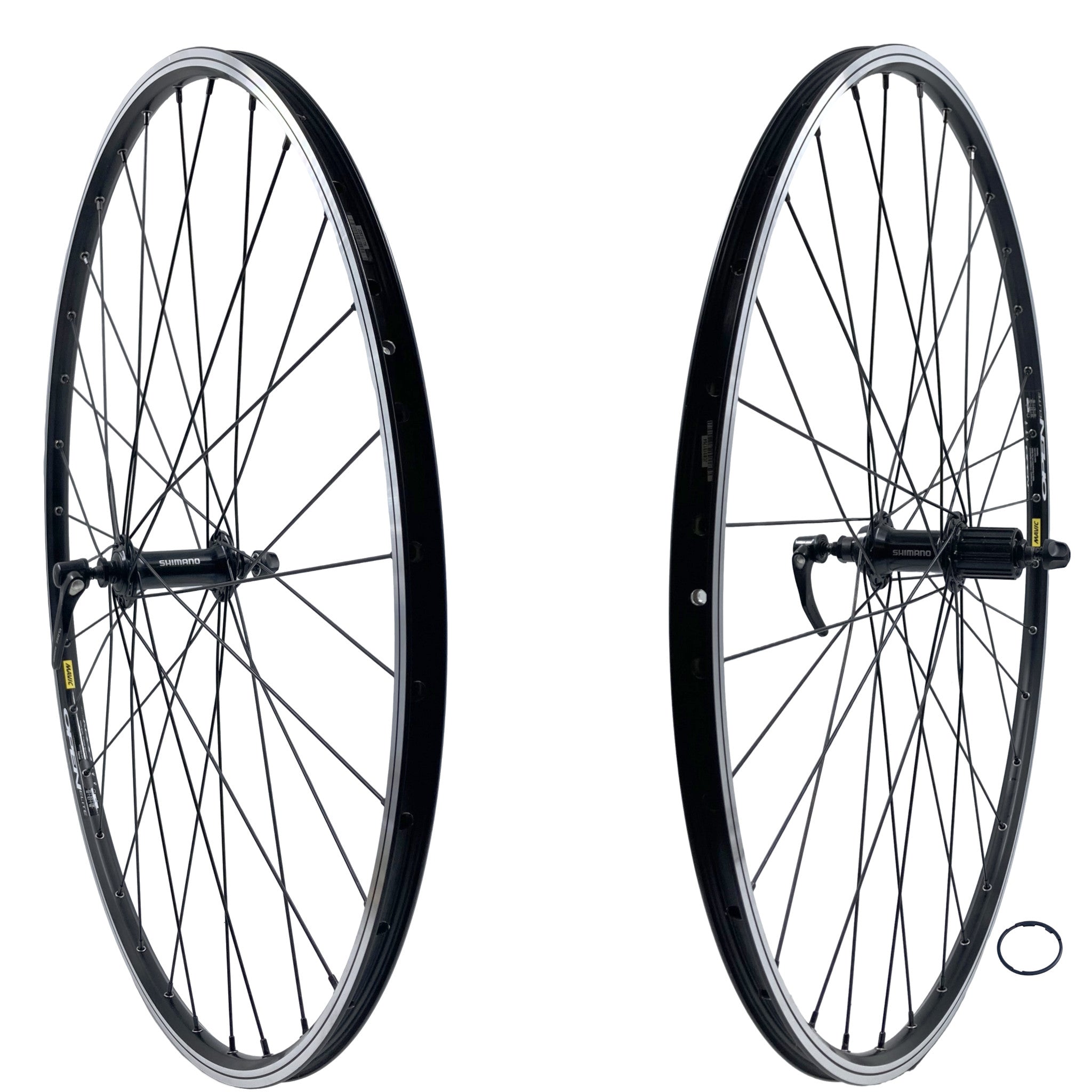 700c Mavic Open Elite Shimano Tiagra HG 11 QR Wheelset The Bikesmiths