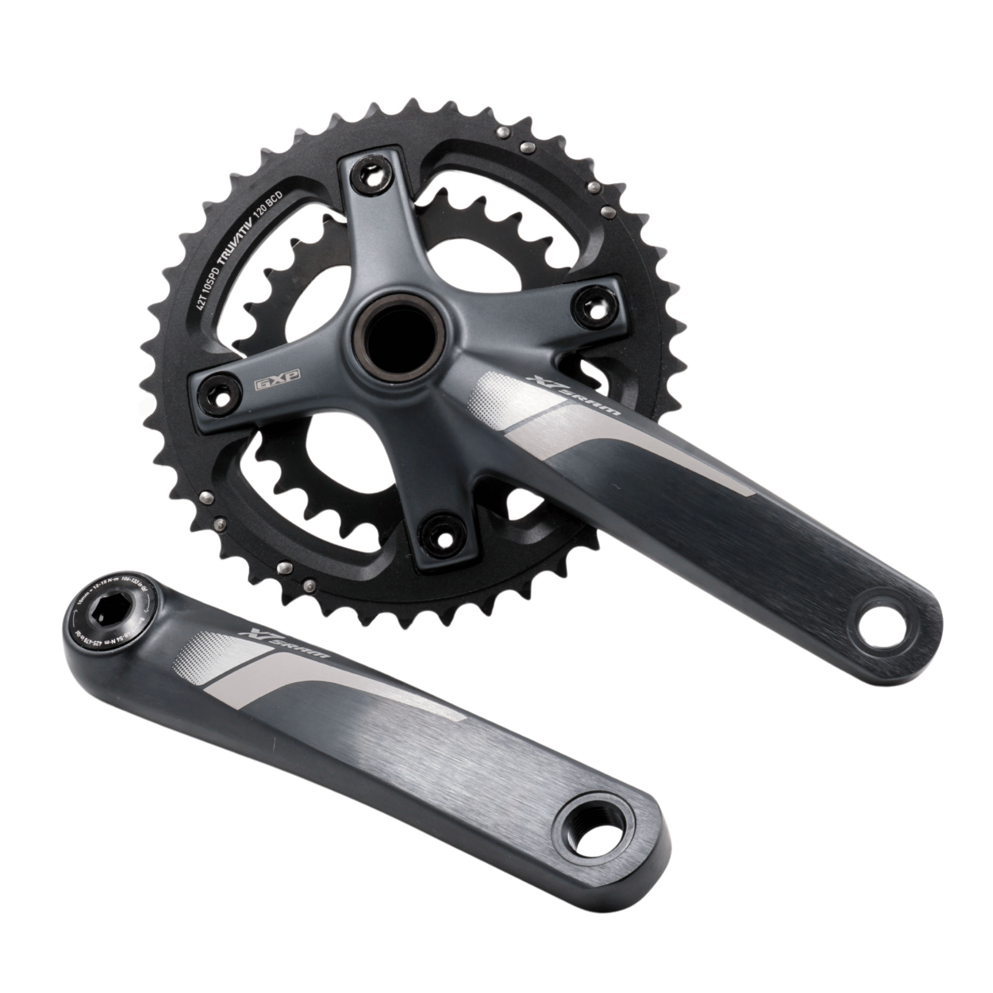 SRAM X7 10-Speed GXP Crank Gray | The Bikesmiths