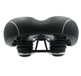 Velo End Zone Gel with Comfort Shock Bumpers City Cruiser Saddle Vinyl Durasoft