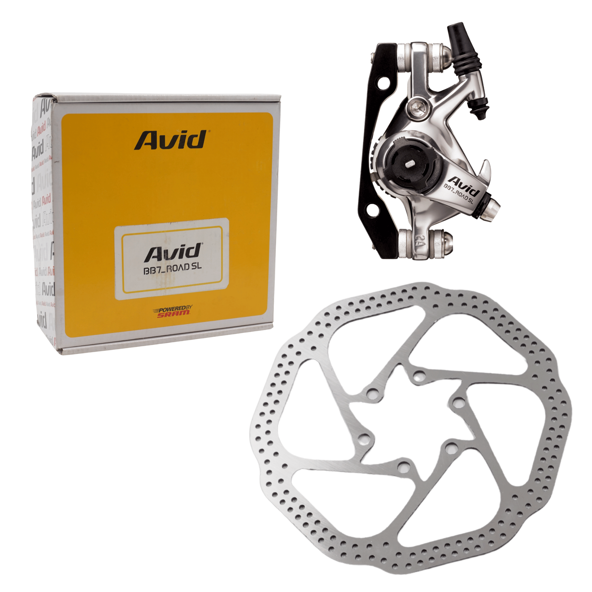 Avid BB7 SL ROAD Mechanical Disc Brake Caliper and 140mm Rotor