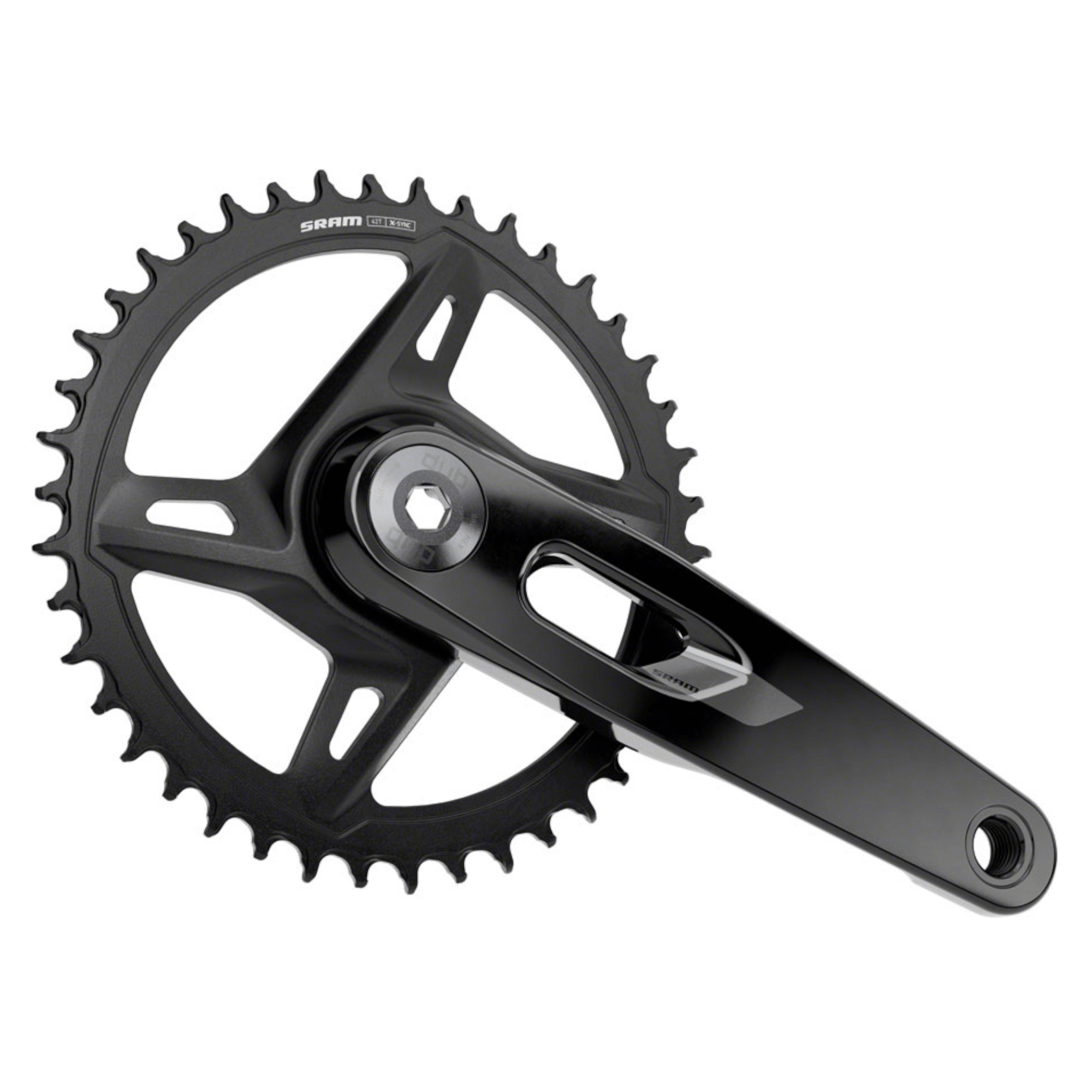 SRAM Rival 1x XPLR Wide Crankset - 12/13-Speed 42t 8-Bolt Direct