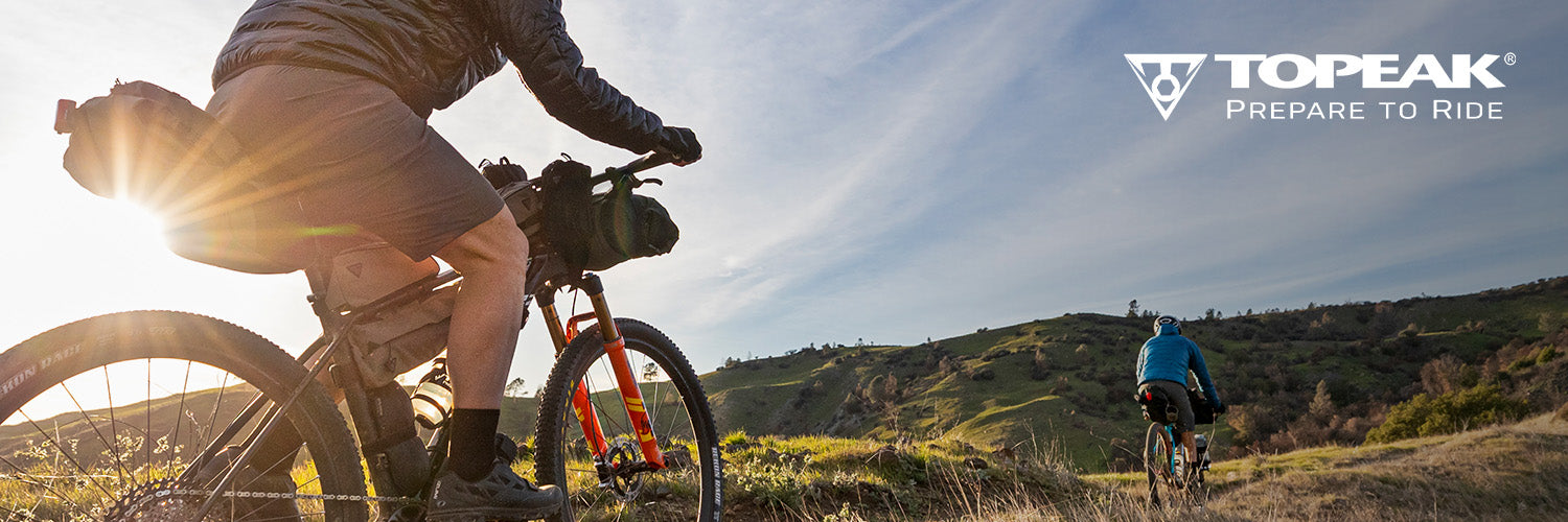 Topeak is inspired by the thrill of the ride—crafting innovative cycling gear for everyone from casual commuters to elite athletes. Prepare to Ride with purpose-built design.