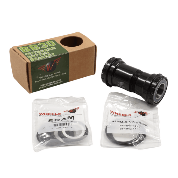 Wheels Manufacturing BB30 Outboard Angular Contact BB for 22/24mm Cranks (SRAM)