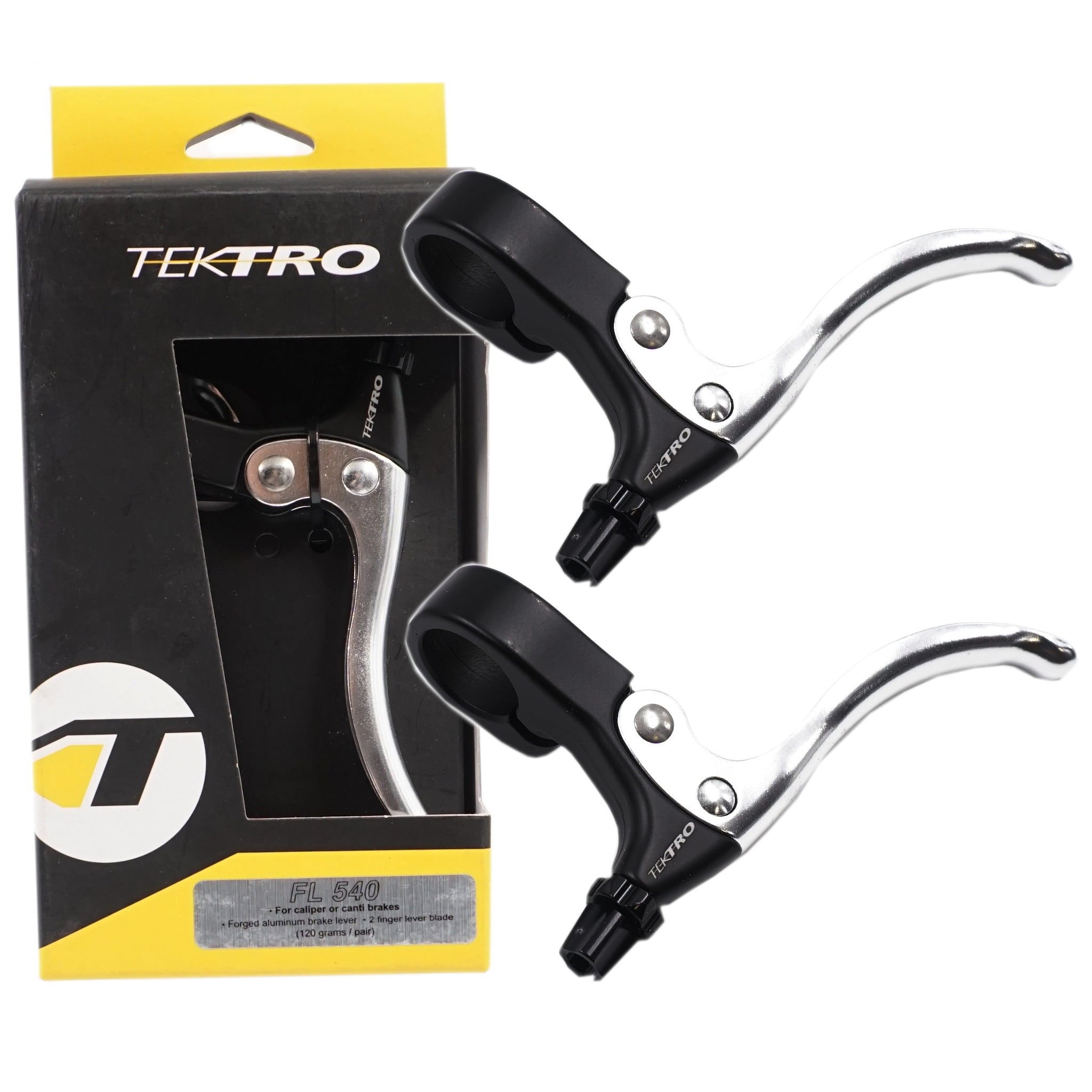 Tektro FL540 ATB 2 Finger Cantilever Brake Levers The Bikesmiths
