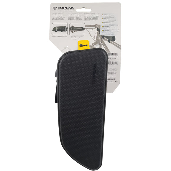 Topeak TC2306B Fastfuel Drybag X Black Top Tube Black Fits 6.5" Phones - The Bikesmiths
