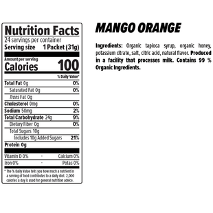 Honey Stinger Organic Energy Gel 24 Box - The Bikesmiths