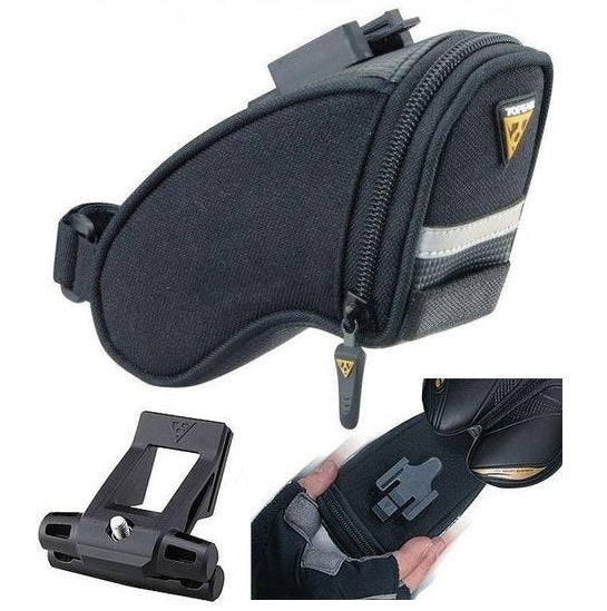 Topeak Aero Wedge Clip on Seat Bag Micro TC2470B The Bikesmiths