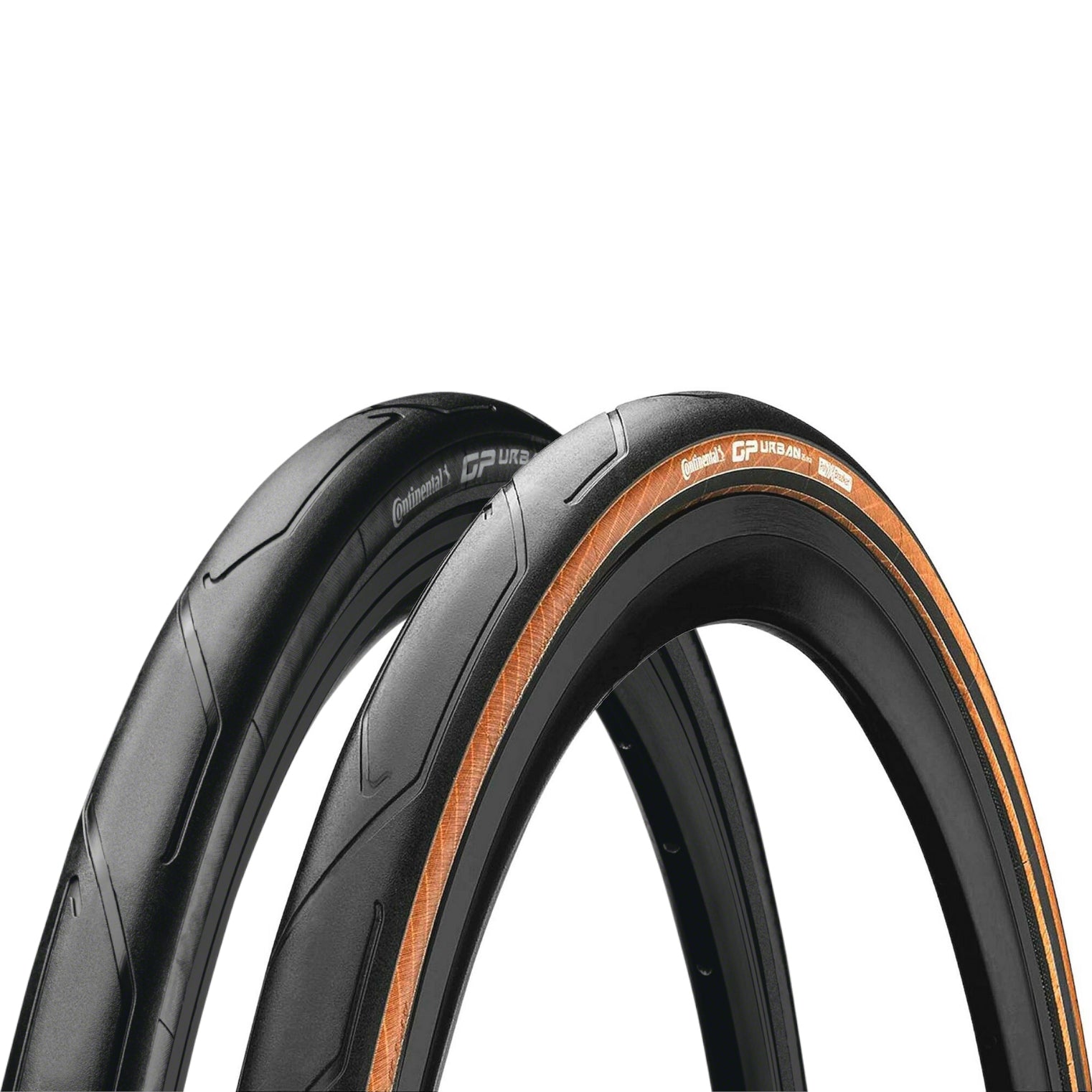 urban bike tires Continental Grand Prix Urban 700x35 Flat Guard Folding Tire - Black or Coffee