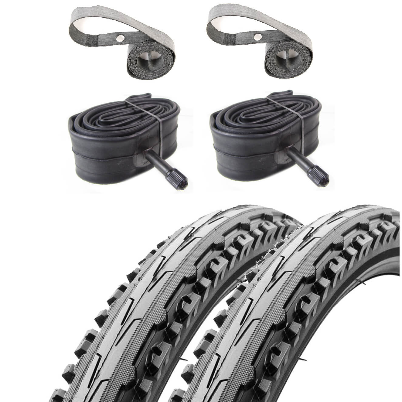 Kenda Kross Plus K847 26 inch Tire Tube Rim Strip Kit