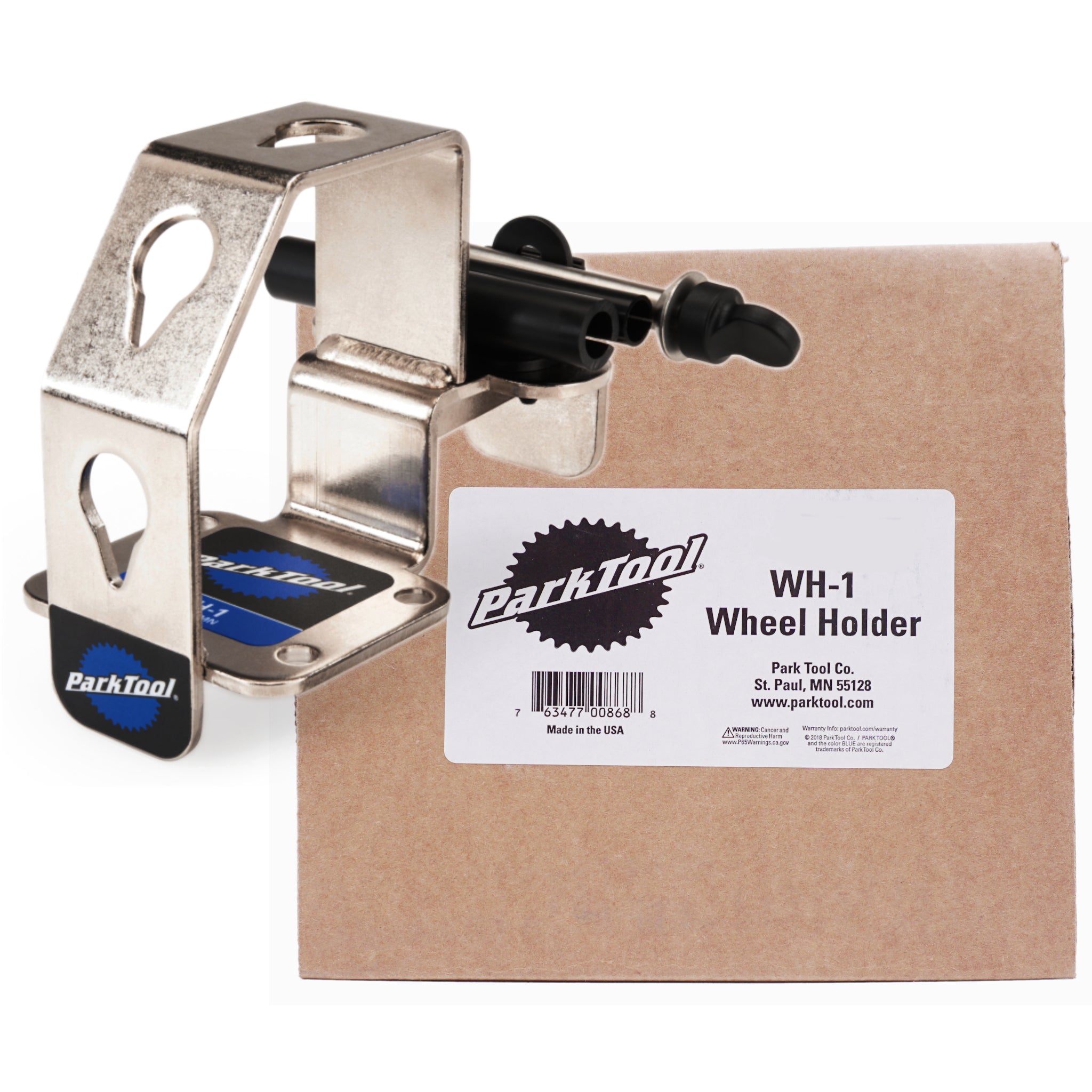 You.S Chrome Look Wheel Holder – Single, Wall-Mount Rim Stand For Tables, Made In Germany