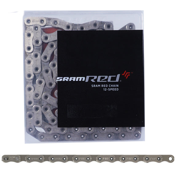 SRAM Red AXS 12 Speed Chain 114 Links Flattop - The Bikesmiths
