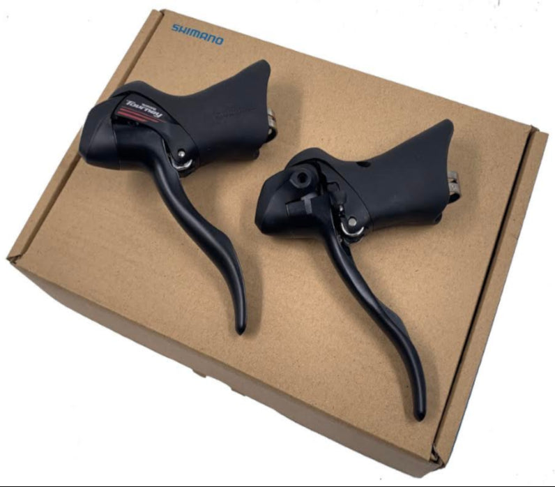 Shimano ST-A070-A073 7x3-Speed STI Shift Lever Set The Bikesmiths