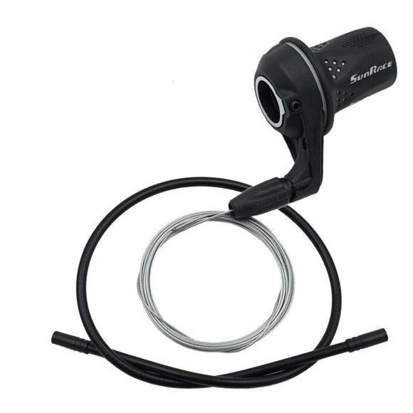 Sunrace TMS21 Rear 7 Speed Twist Shifter w-Cable - TheBikesmiths
