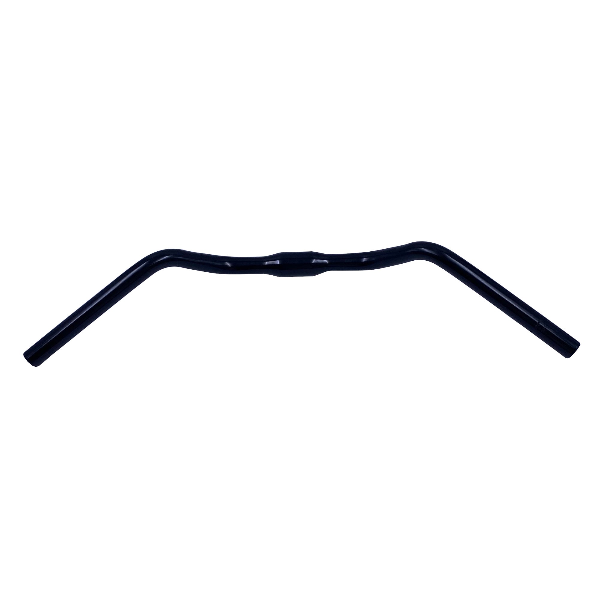 Kalloy AL-080L UNO SweepBack Riser Handlebar Black 31.8mm Clamp