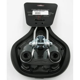 End Zone VL-6103E City Elastomer Vacuum Gel Saddle w/ Cutout - TheBikesmiths