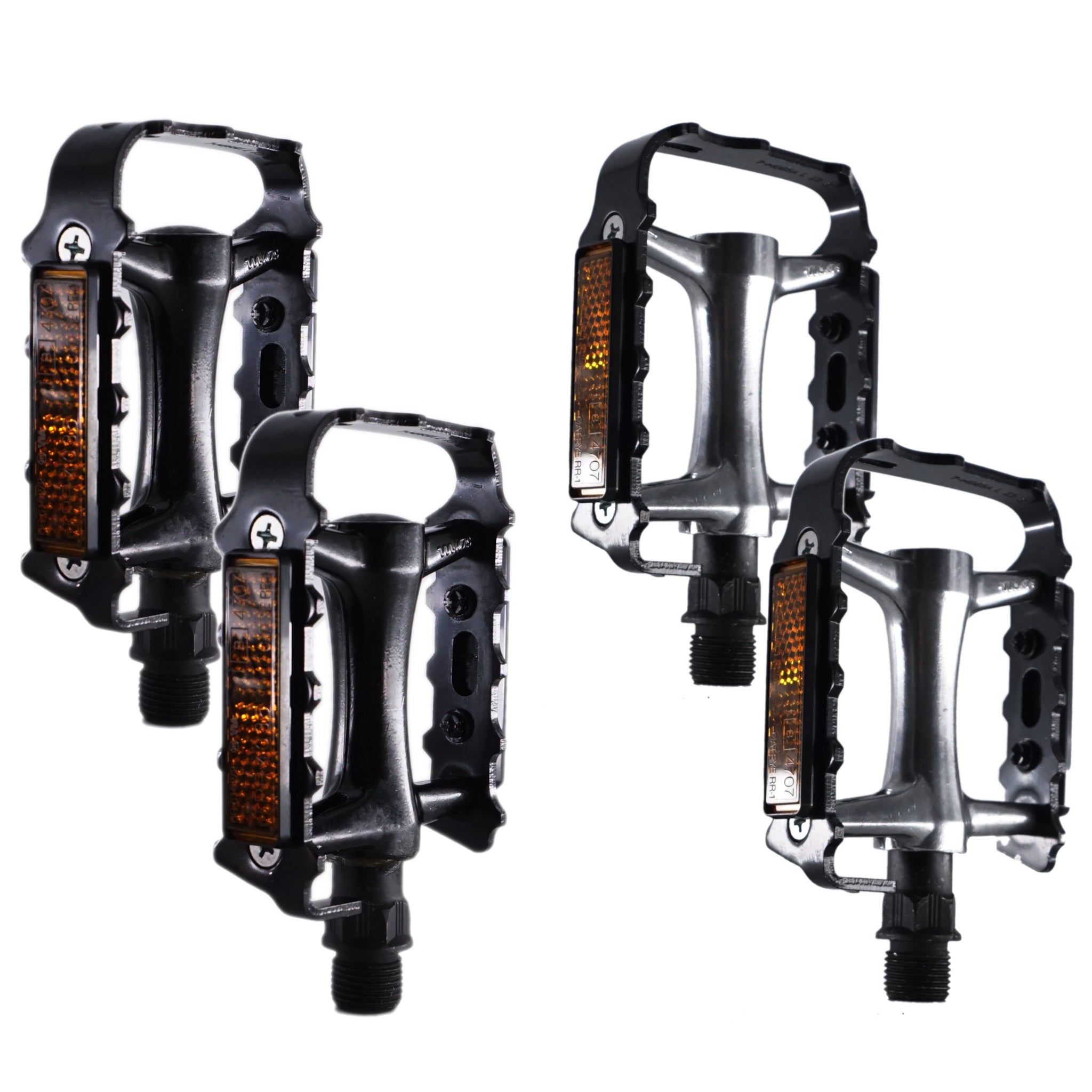 wellgo bike pedals Wellgo M248DU 9/16" Aluminum Mountain Bike Pedal, Black