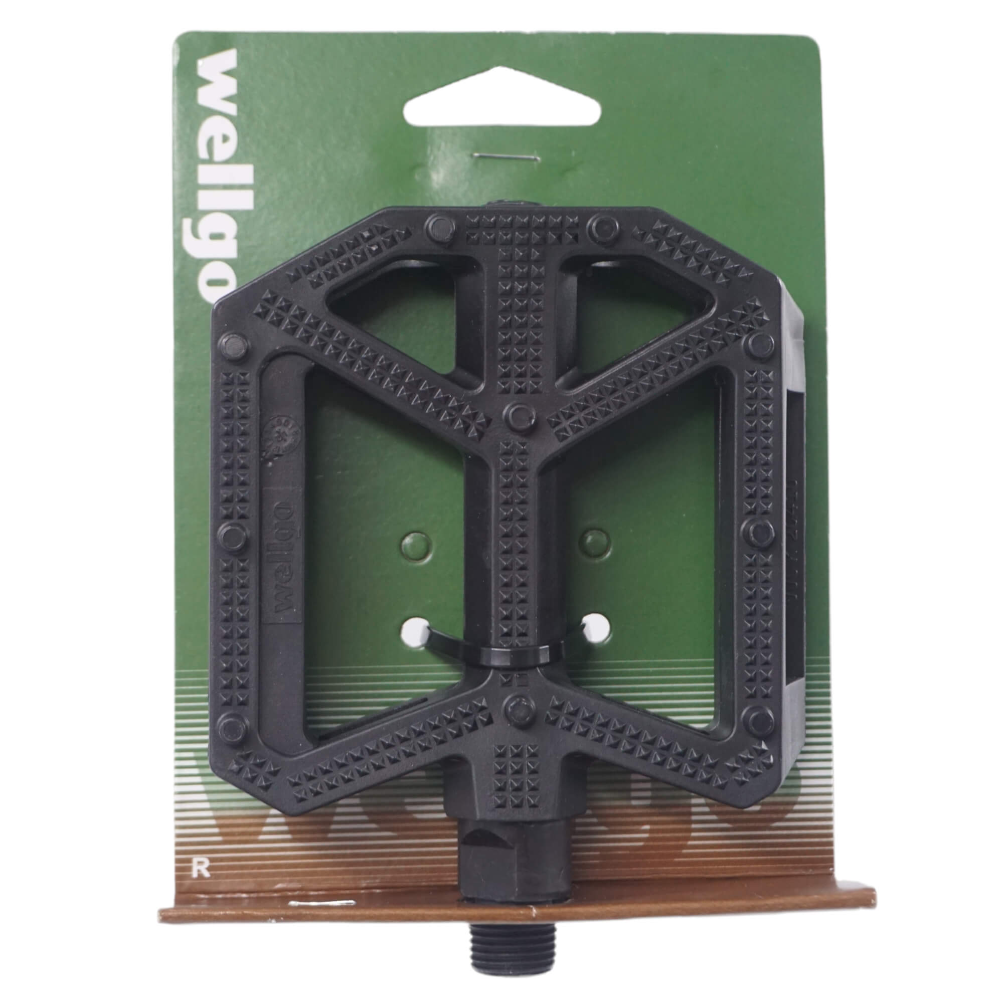 wellgo bike pedals Wellgo B289 Black Platform Textured Resin Pedal