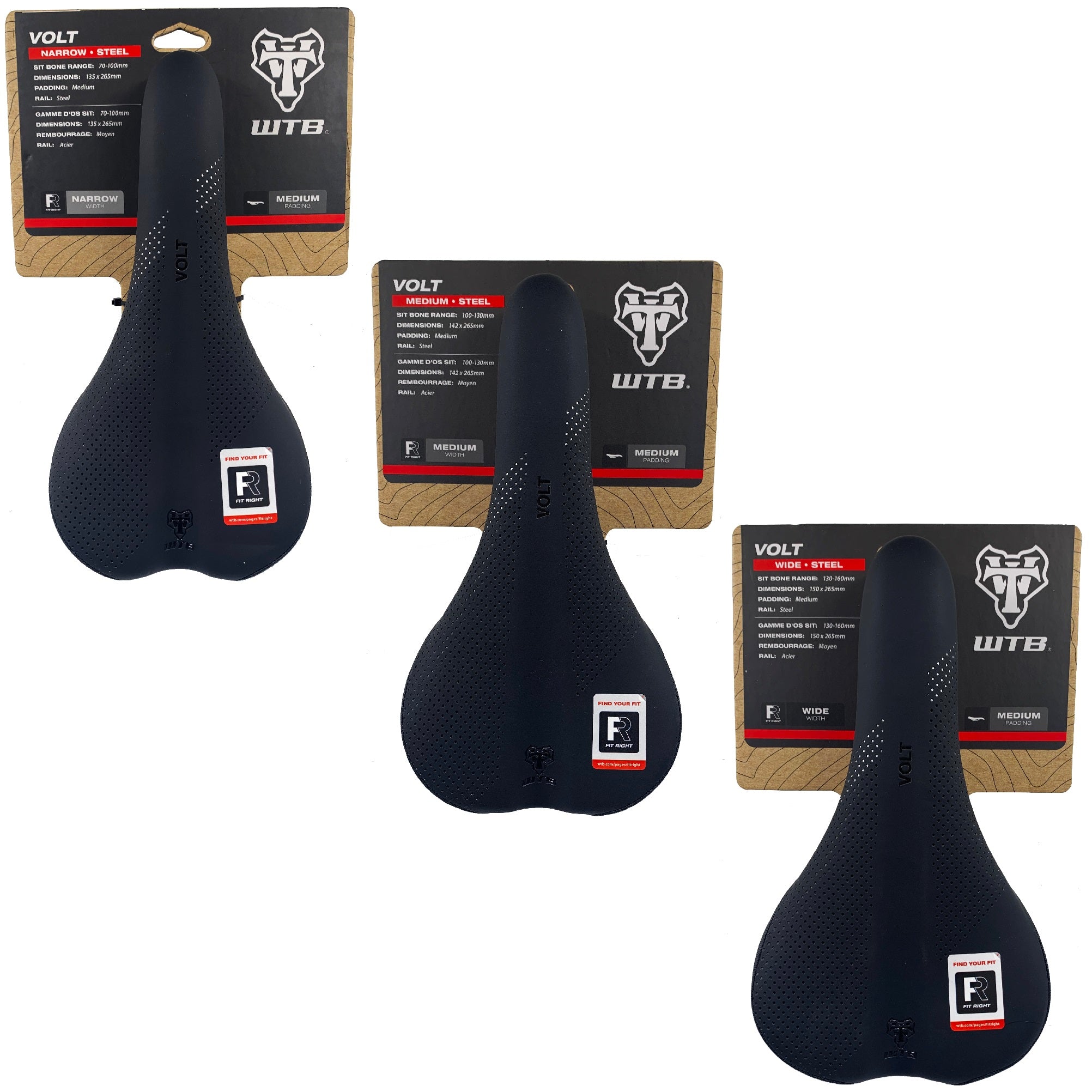 Wtb saddle sizing best sale