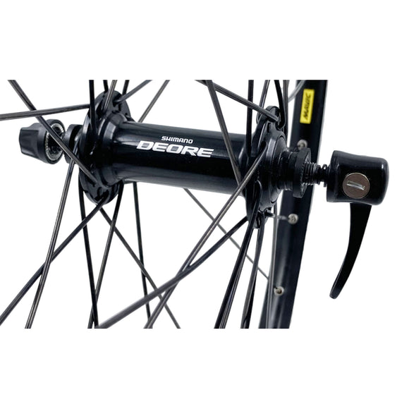 Mavic A119 700c Shimano Deore 100mm QR Black Front Wheel